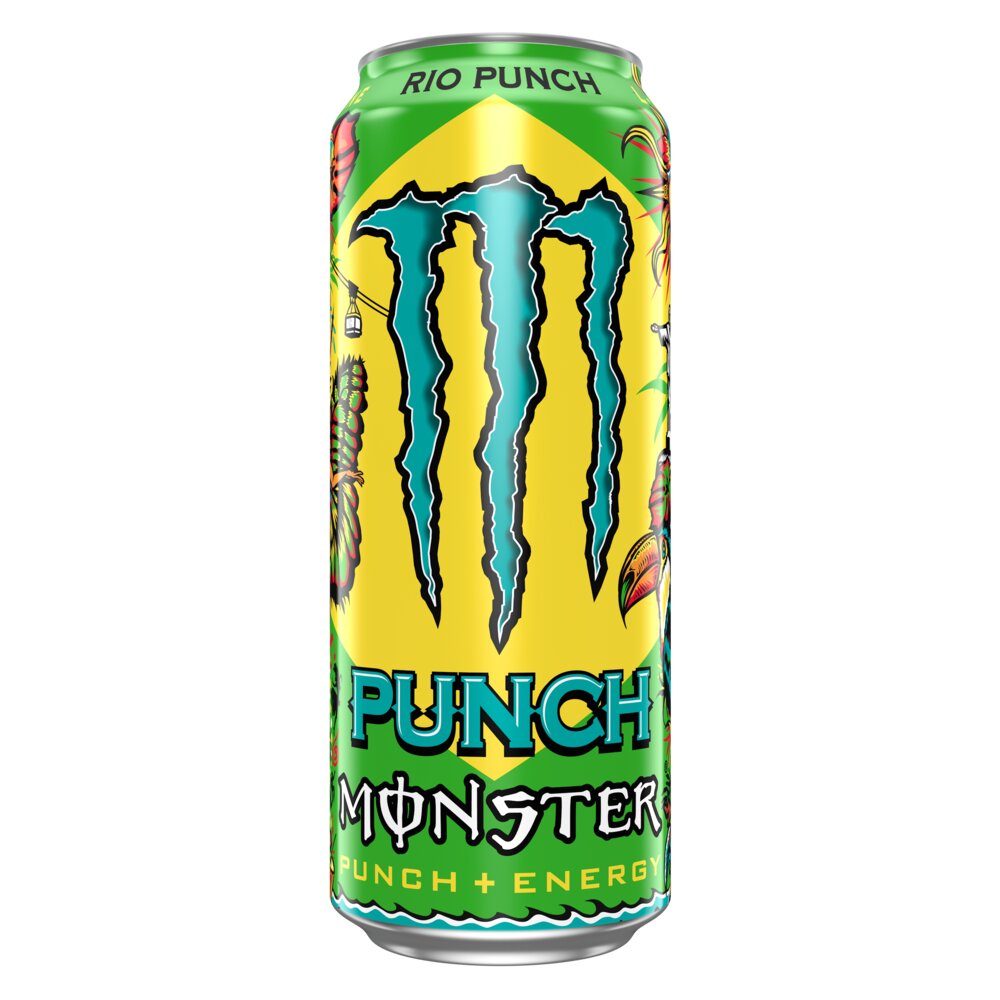 Boisson énergisante Monster Energy Rio Punch canette 50cl | GIFI