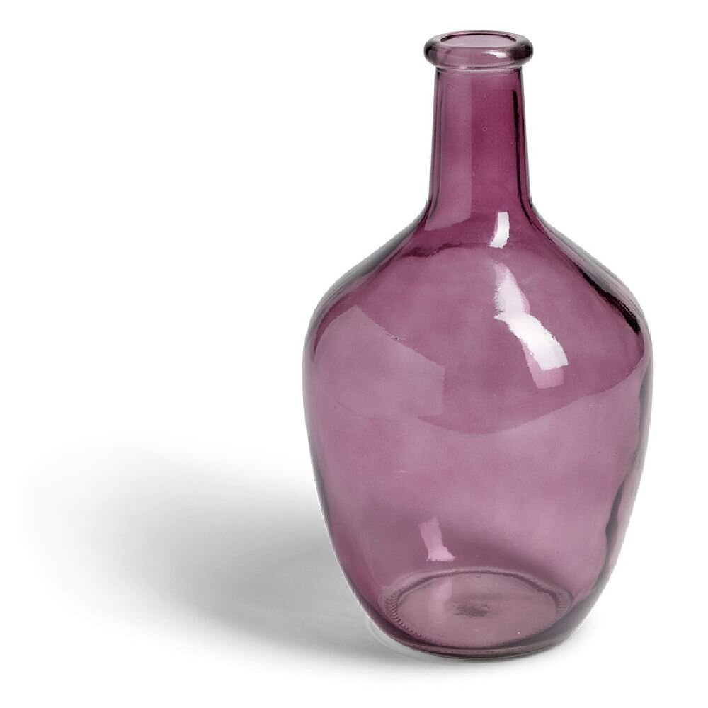 Dame jeanne verre violet transparent Ø15xH26cm GIFI
