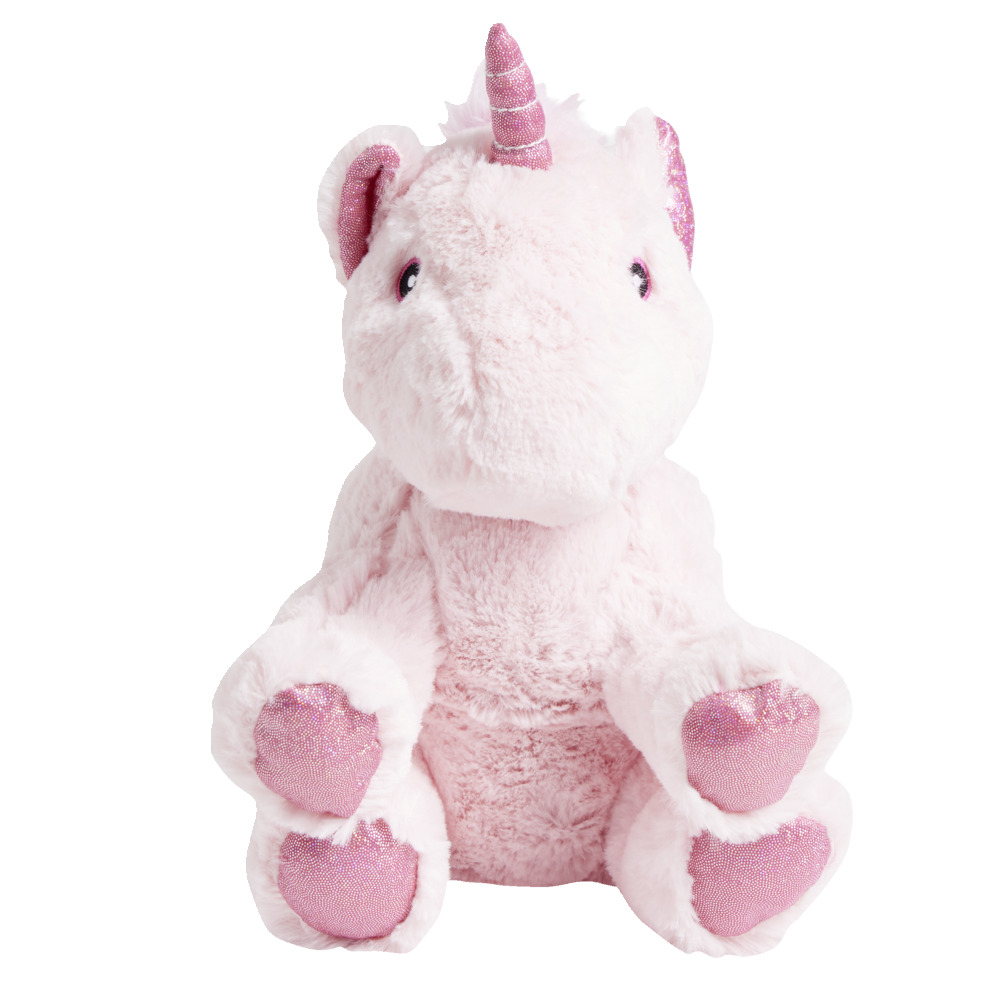 Bouillotte peluche licorne H30x15cm | GIFI