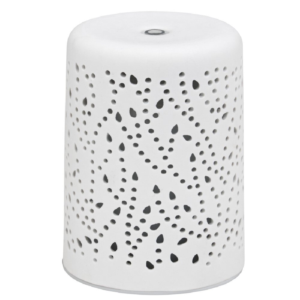 Diffuseur à Parfum / Huiles Essentielles En Céramique Blanche - Forme Bonhomme - Fait Main En France - Neuf