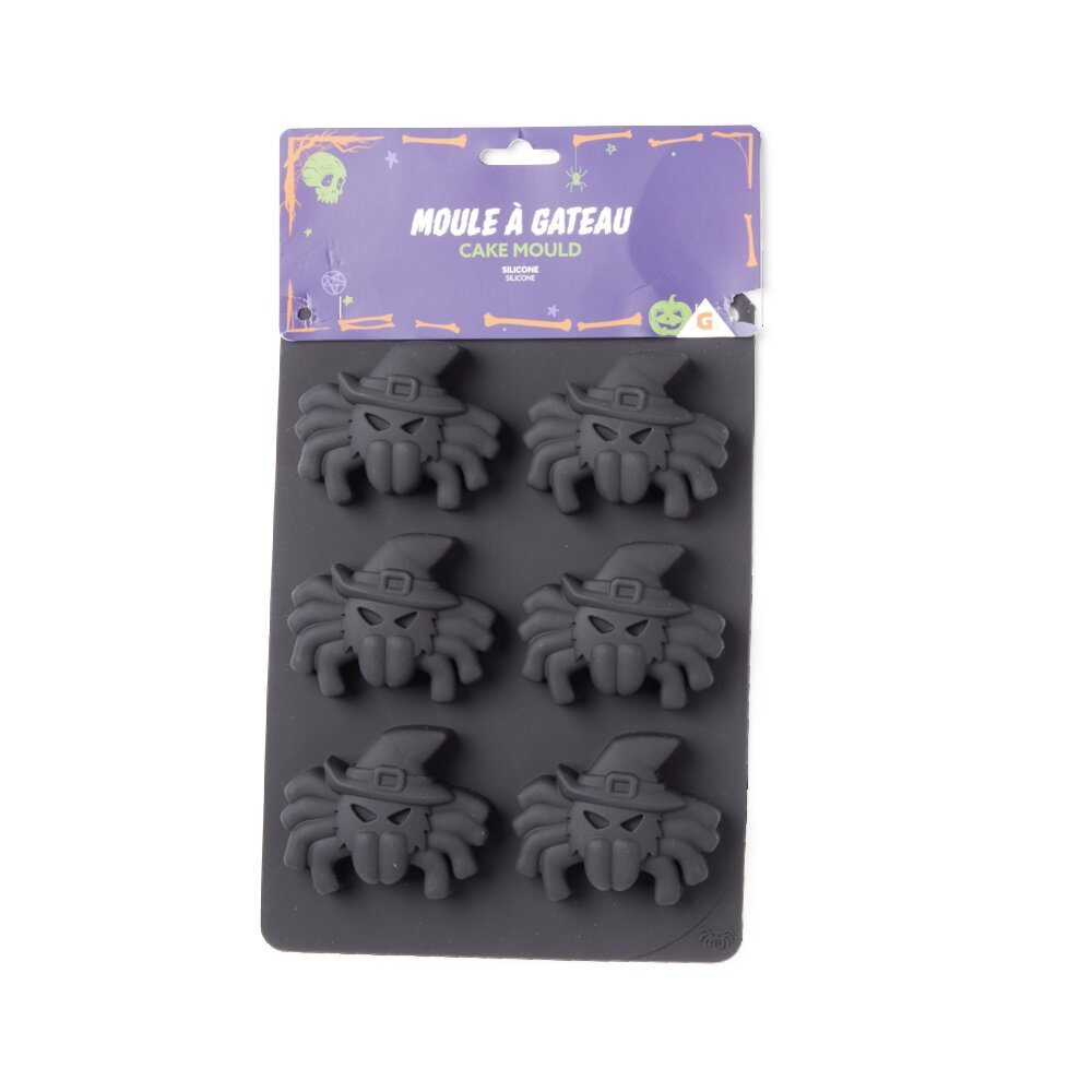 Moule En Silicone Araignée Halloween - Pour Cupcakes, Chocolat, Fondant, Résine