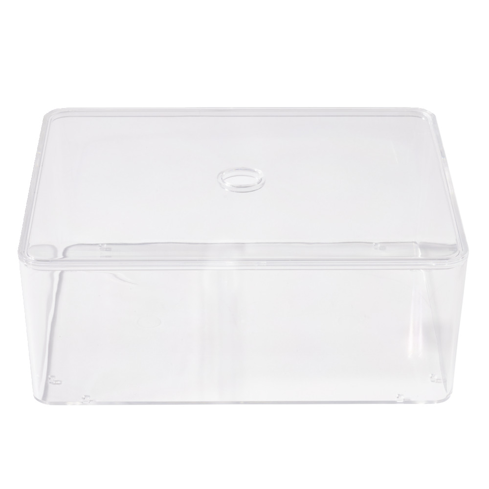 Lot De 2 Paniers De Rangement Muraux Kotkiddy - Organiseur Transparent Salle De Bain Cuisine