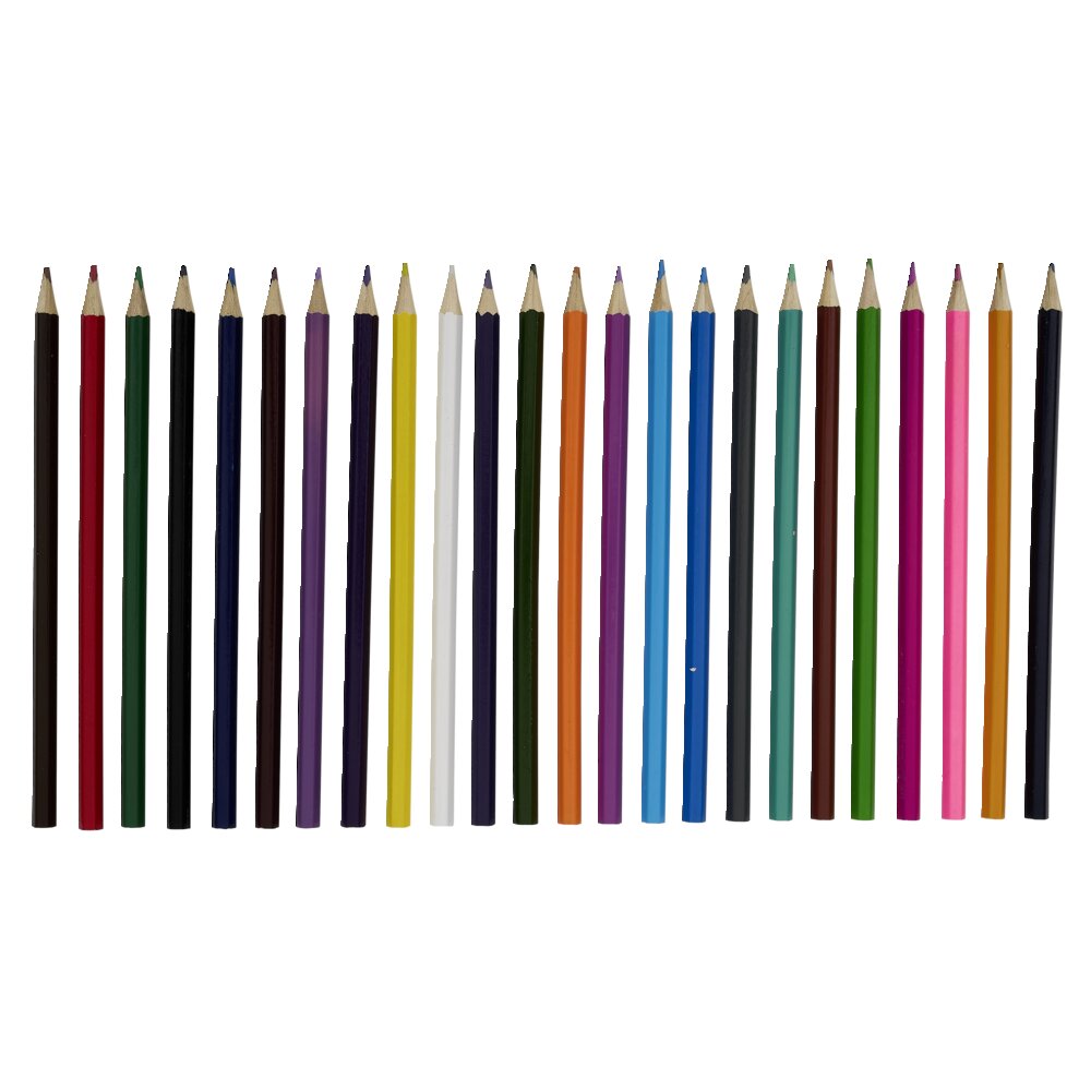 Lot de 24 crayons de couleur GIFI