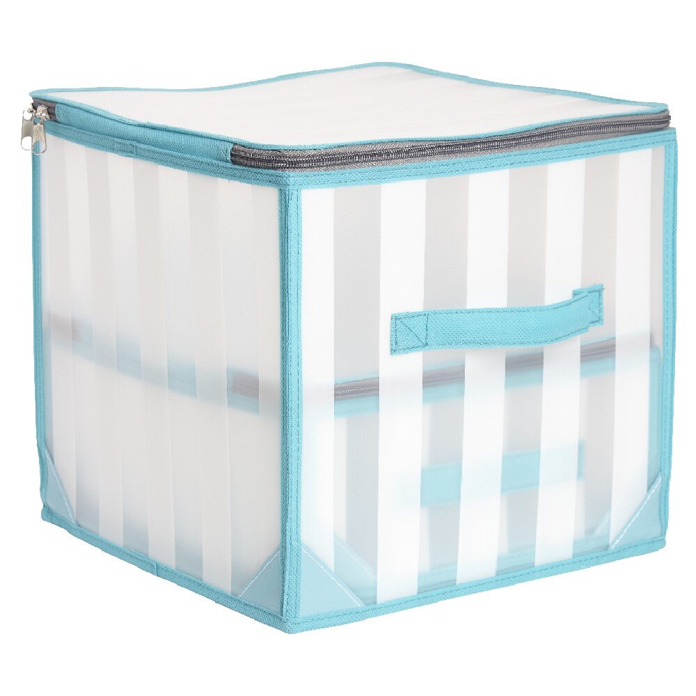 Bo?�te de rangement design rayures x2 | GIFI